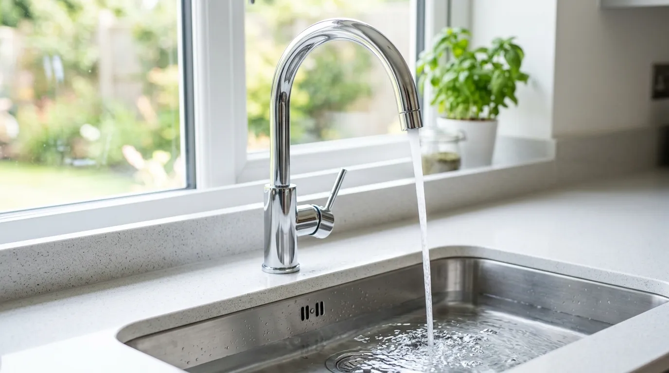 Local Plumbing Master Pros same day plumber fixing a faucet in Henderson, KY